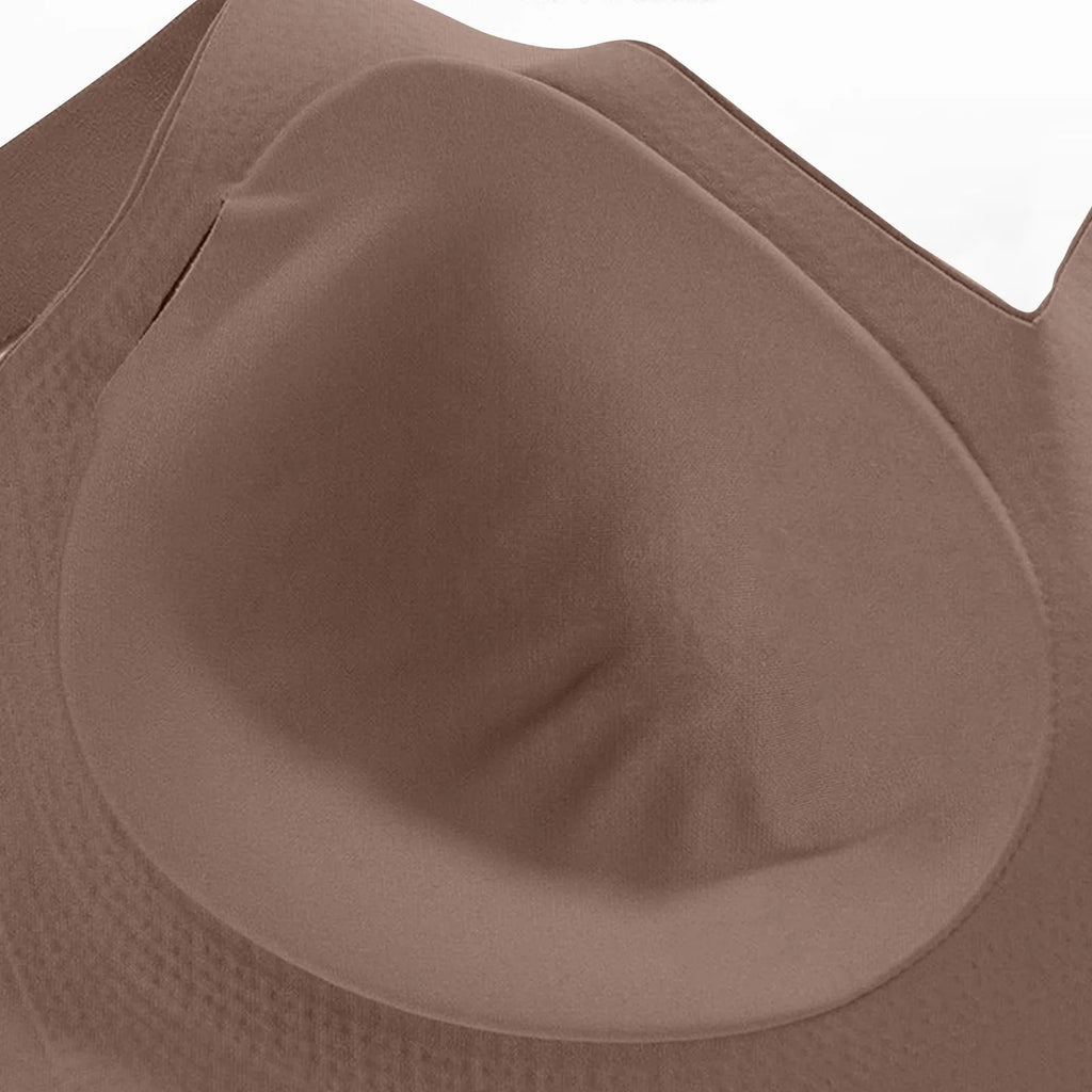 Women Large Size Bra Female Soft Support Seamless Underwears Comfortable Gathering No Steel Ring Light Thin Breathable Bras