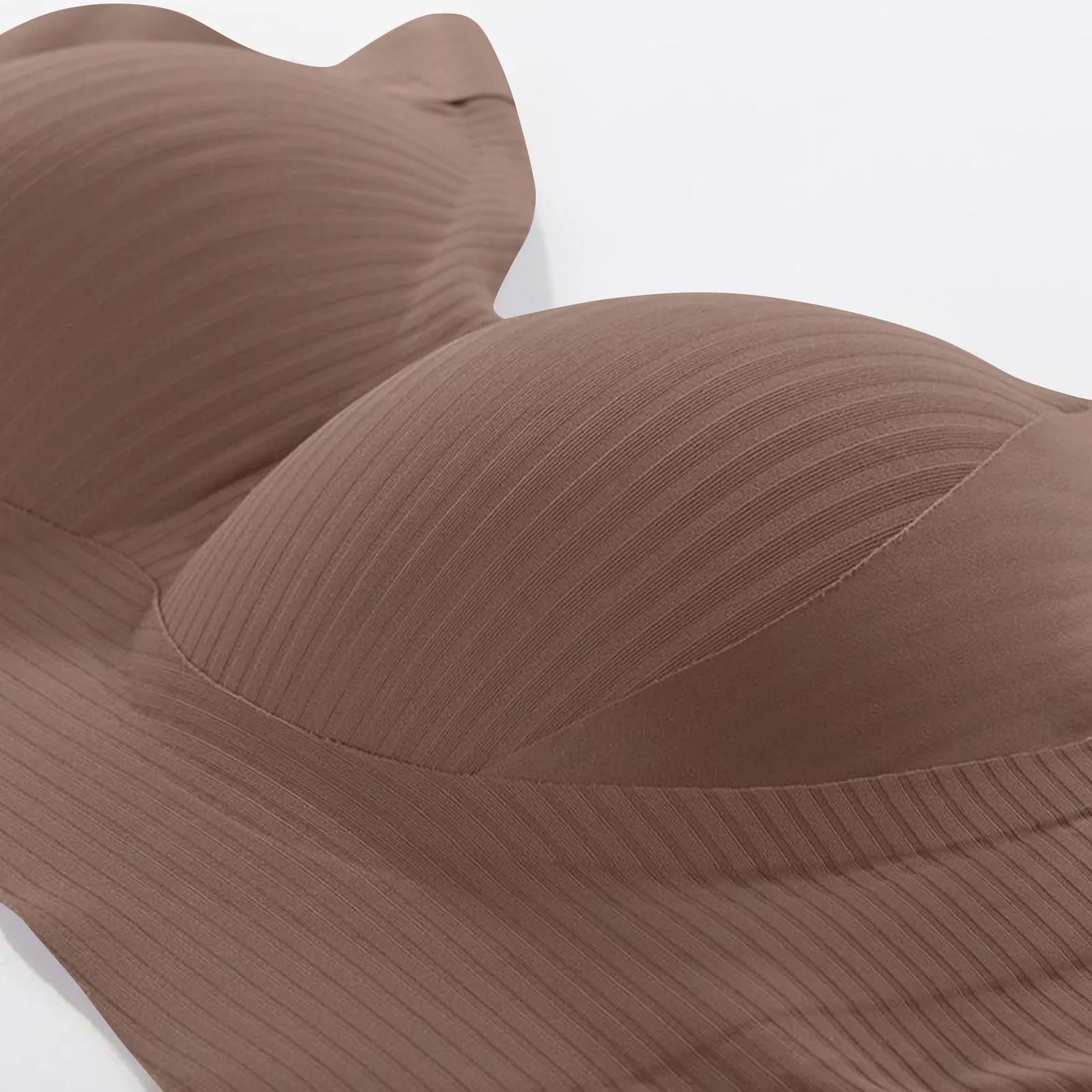 Women Large Size Bra Female Soft Support Seamless Underwears Comfortable Gathering No Steel Ring Light Thin Breathable Bras