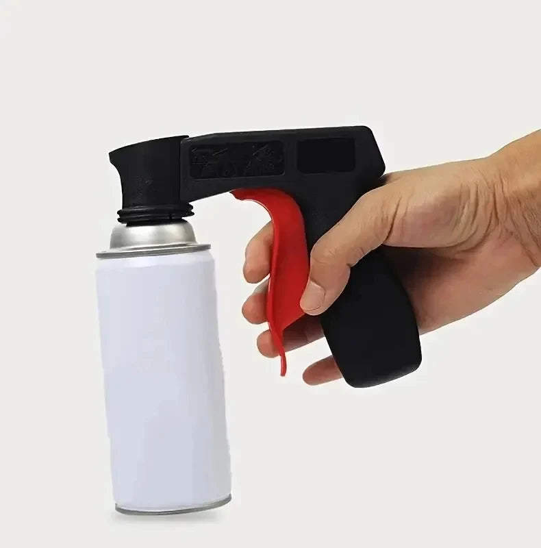 1 Pcs Plastic Portable Spray Paint Handle, Universal Reusable Car Color Changing Film Pasting Self Spraying Hand Spray Gun