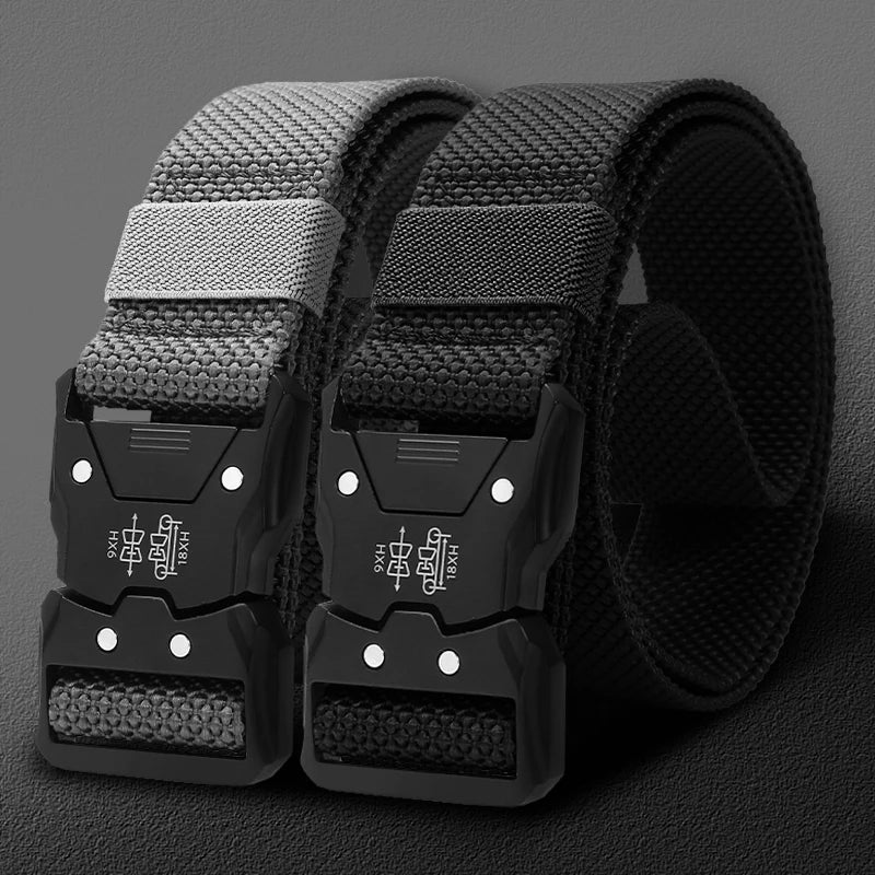 Tactical Waist Belt - Durable Automatic Buckle, Perfect for Outdoor Adventures, Unisex Accessories for Men and Women
