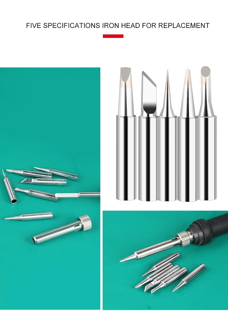 60W Adjustable Temperature Electric Soldering Iron EU 220V / ☆US Plug is110V☆ Welding Iron DIY for Repairing