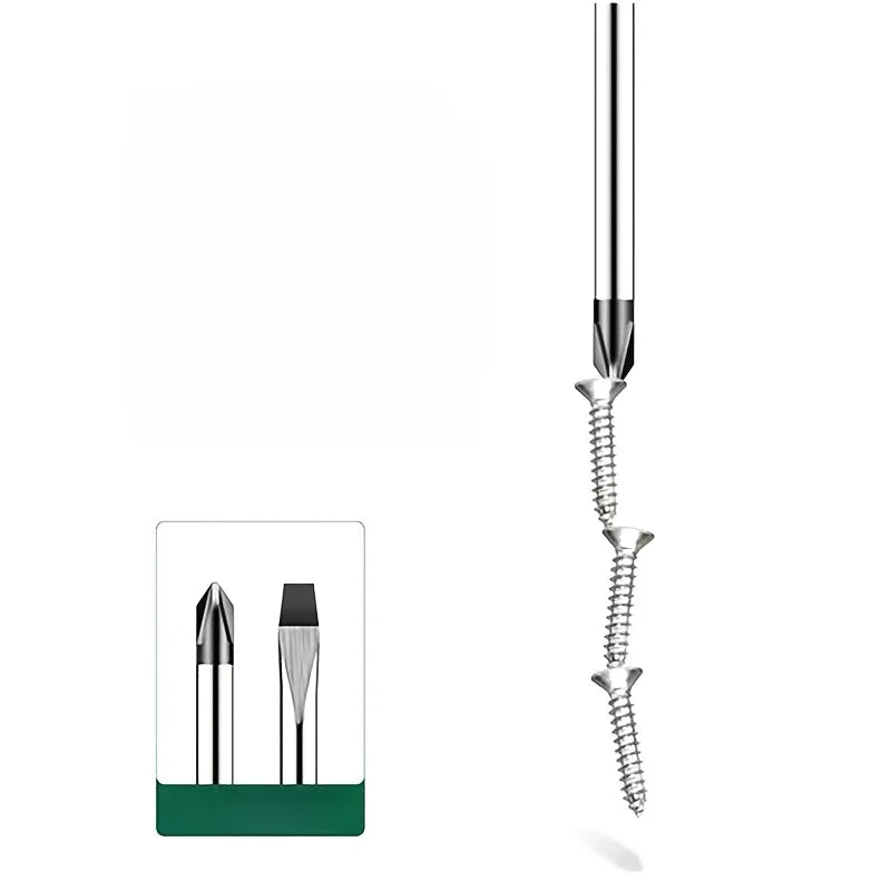 Magnetic Tip Screwdriver Set, Phillips and Flat, Professional Cushion Grip | Hand Tools Set