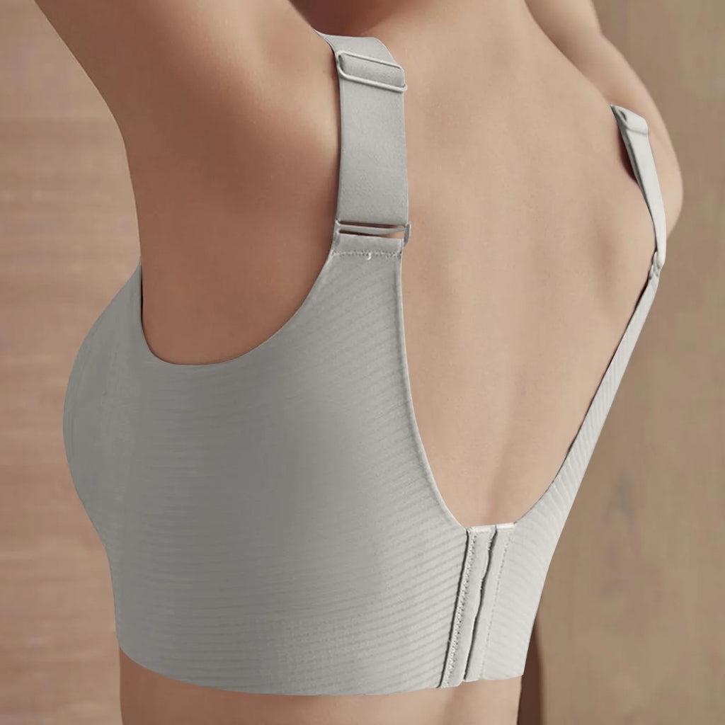 Women Large Size Bra Female Soft Support Seamless Underwears Comfortable Gathering No Steel Ring Light Thin Breathable Bras