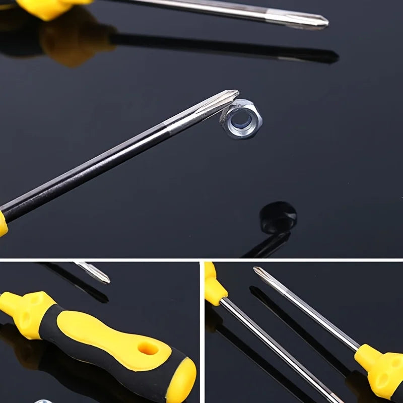 Magnetic Tip Screwdriver Set, Phillips and Flat, Professional Cushion Grip | Hand Tools Set